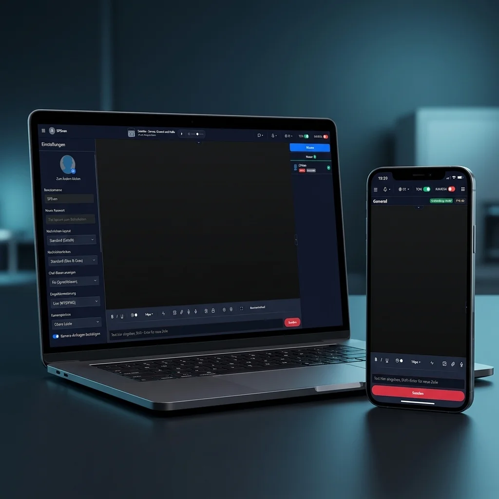 SPChat Interface Mockup